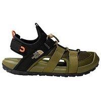 The North Face Mens Explore Camp Sandals - Green/Black