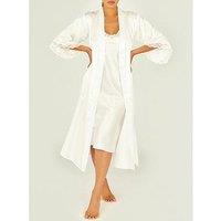 Boux Avenue Amelia Midi Robe - Ivory