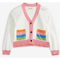 Barbour Girls Eliza Knitted Cardigan - Multi