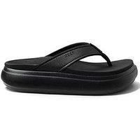 Reef Cushion Bondi Toe Post Sandals - Black