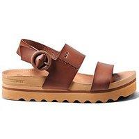 Reef Cushion Vista Hi Double Strap Sandals - Natural Braid