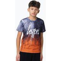 Hype Boys Multi Orange Drips T-Shirt