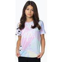 Hype Girls Multi Pastel Collage T-Shirt