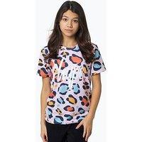 Hype Girls Multi Star Leopard T-Shirt