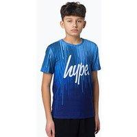 Hype Boys Multi Blue Drips T-Shirt