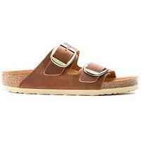 Birkenstock Arizona Big Buckle Oiled Leather Sandal - Brown