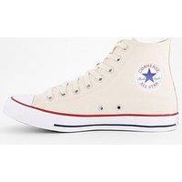 Converse Mens Hi Top Trainers - Off White