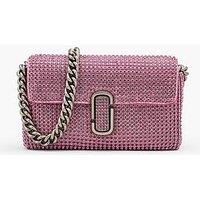 Marc Jacobs The Rhinestone J Marc Mini Shoulder Bag - Petal Pink