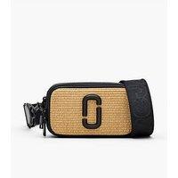 Marc Jacobs The Woven Snapshot Bag - Natural