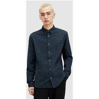 Allsaints Lorella Long Sleeve Shirt - Navy