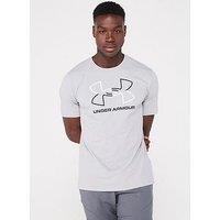 Under Armour Men'S Training Gl Foundation T-Shirt - Grey/Black