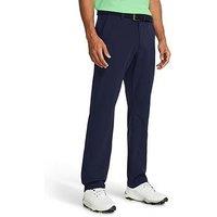 Under Armour Men'S Golf Tech Tapered Trousers - Navy