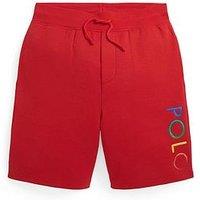 Polo Ralph Lauren Boys Polo Graphic Jog Shorts - Red