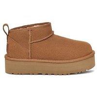 Ugg Kids Classic Ultra Mini Platform Boot - Chestnut