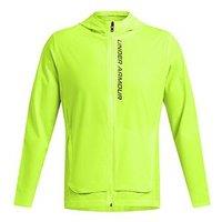 Under Armour Men'S Running Outrun The Storm Jacket - Yellow/Black