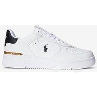 Polo Ralph Lauren Masters Court Trainers - White/Black