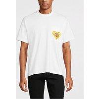 Versace Jeans Couture Heart Couture Regular Fit T-Shirt - White