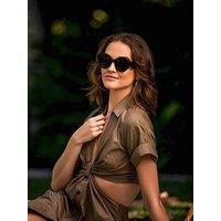 Prive Revaux The Bimini Hexagonal Oversized Sunglass
