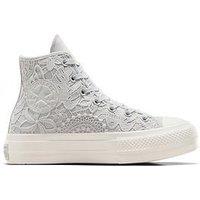 Converse Womens Lift Festival Remix High Tops Trainers -