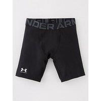 Under Armour Junior Boys Heat Gear Armour Shorts - Black/White