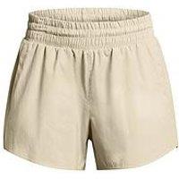 Under Armour Womens Flex Woven 3In Crinkle Shorts - Khaki