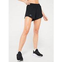 Under Armour Womens Running Fly By 2In1 Shorts - Black