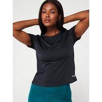 Under Armour Womens Running Streaker T-Shirt - Black