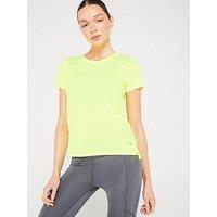 Under Armour Womens Running Streaker T-Shirt - Yellow