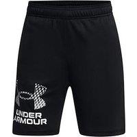 Under Armour Junior Boys Tech Logo Shorts - Black/Grey