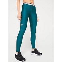 Under Armour Womens Training Heat Gear Authentics Legging - Blue/White