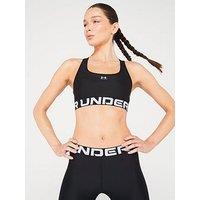 Under Armour Womens Training Heat Gear Midi Branded - Black/White