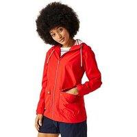 Regatta Womens Bayletta Waterproof Shell - Red/ White