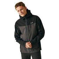 Regatta Mens Birchdale Waterproof Shell - Charcoal
