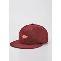 Converse Unisex Chuck Taylor Flag 6 Panel Baseball Cap - Dark Red