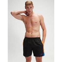 Speedo Mens Hyperboom Splice 16" Watershort - Black