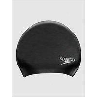 Speedo Womens Long Hair Swimming Cap - Black