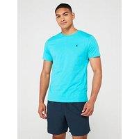 Hackett Swim Trim Logo T-Shirt - Aqua