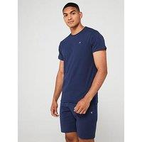 Hackett Classic Shortsleeve Loungewear T-Shirt - Navy