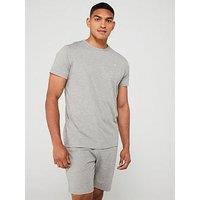 Hackett Classic Shortsleeve Loungewear T-Shirt - Grey