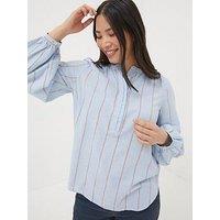 Fatface Mallie Stripe Tunic - Blue