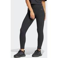 Adidas Sportswear Women'S Ribbed Leggings - Black