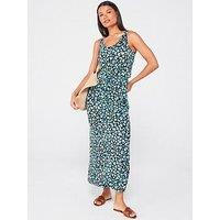 Everyday Channel Waist Maxi Dress - Print