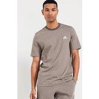 Adidas Sportswear Mens Seasonals Short Sleeve T-Shirt - Dark Grey