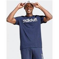 Adidas Sportswear Men'S Graphic T-Shirt - Navy