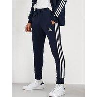 Adidas Sportswear Mens 3 Stripe Joggers - Navy