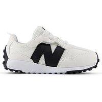 New Balance Infant Unisex 327 Trainers - Black/White