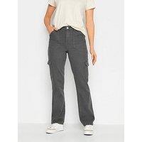 Long Tall Sally Tall Grey Straight Leg Jean