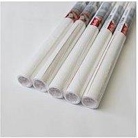 D-C-Fix Glossy White Self-Adhesive Vinyl Wrap Film &Ndash; Contains Five 67.5 X 200 Cm Rolls