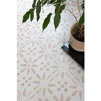 D-C-Fix Vintage Flowers 30.48Cm X 30.48Cm (Pack 11 Tiles = 1Sqm)