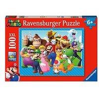 Ravensburger Super Mario 100-Piece Jigsaw Puzzle With Xxl Large Pieces